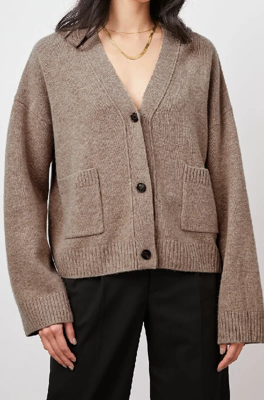 LINDI CARDIGAN - MINK